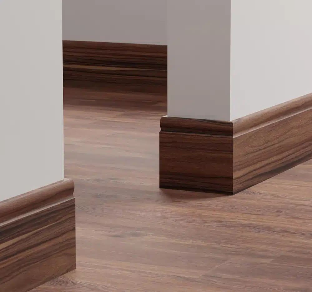 قرنیز کاشی طرح چوب الهام‌ گرفته از بافت طبیعی